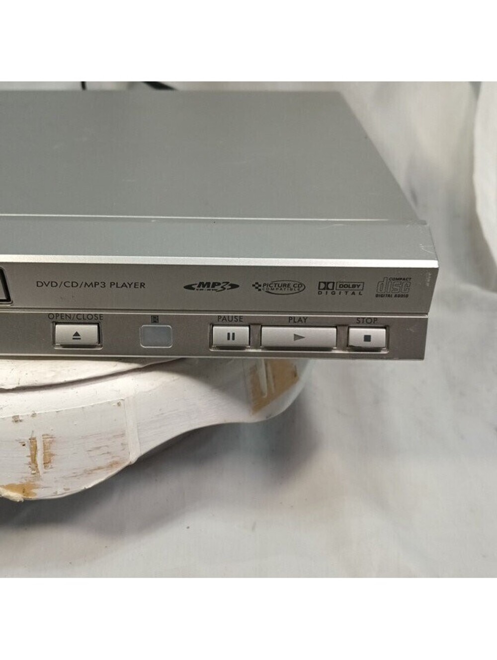 Koss KD305 DVD CD MP3 Player Slim Compact Silver